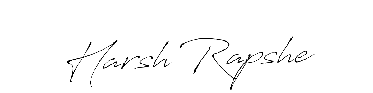 Make a beautiful signature design for name Harsh Rapshe. Use this online signature maker to create a handwritten signature for free. Harsh Rapshe signature style 6 images and pictures png