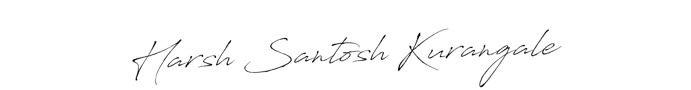 Also You can easily find your signature by using the search form. We will create Harsh Santosh Kurangale name handwritten signature images for you free of cost using Antro_Vectra sign style. Harsh Santosh Kurangale signature style 6 images and pictures png