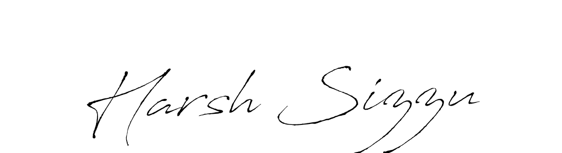 Make a beautiful signature design for name Harsh Sizzu. Use this online signature maker to create a handwritten signature for free. Harsh Sizzu signature style 6 images and pictures png