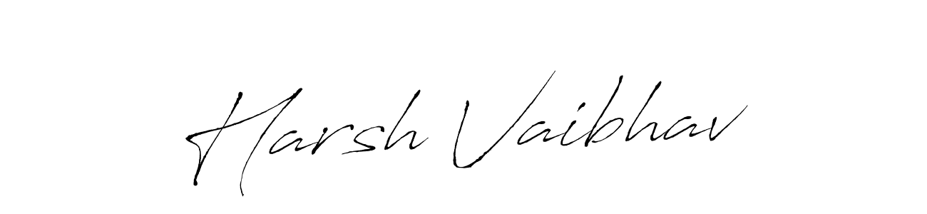 Also we have Harsh Vaibhav name is the best signature style. Create professional handwritten signature collection using Antro_Vectra autograph style. Harsh Vaibhav signature style 6 images and pictures png