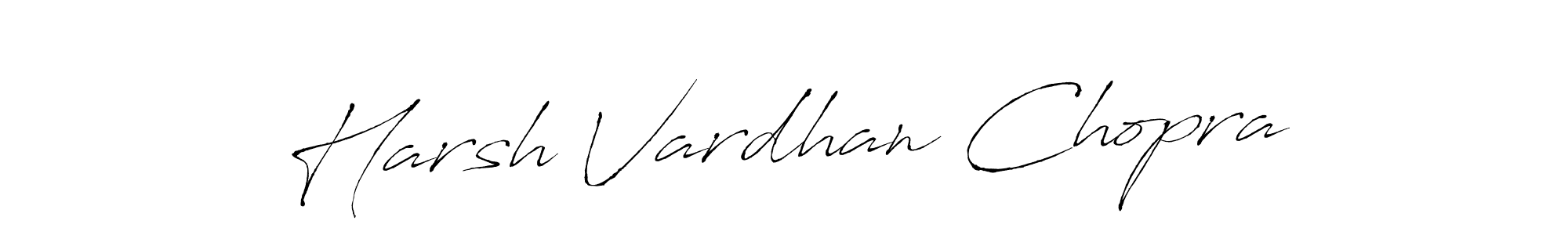 Harsh Vardhan Chopra stylish signature style. Best Handwritten Sign (Antro_Vectra) for my name. Handwritten Signature Collection Ideas for my name Harsh Vardhan Chopra. Harsh Vardhan Chopra signature style 6 images and pictures png