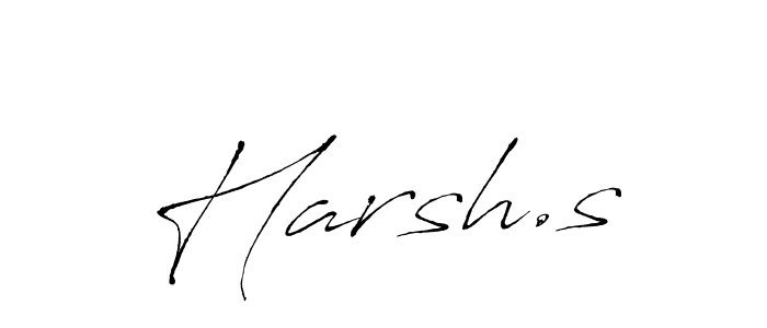 Here are the top 10 professional signature styles for the name Harsh.s. These are the best autograph styles you can use for your name. Harsh.s signature style 6 images and pictures png