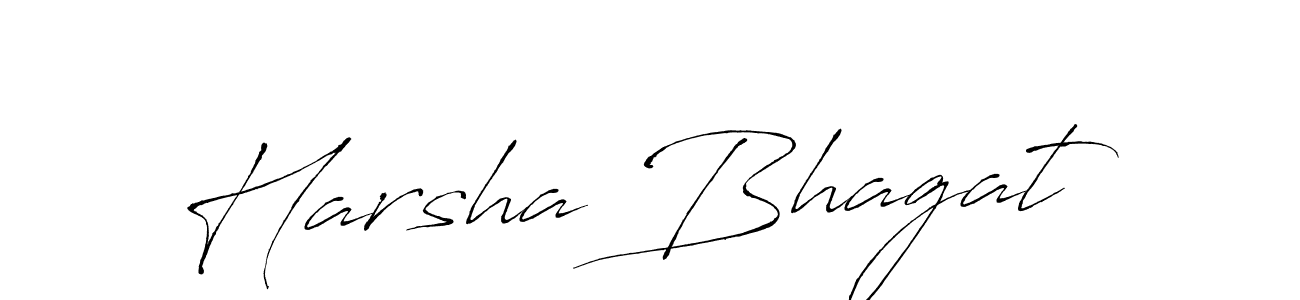 How to make Harsha Bhagat signature? Antro_Vectra is a professional autograph style. Create handwritten signature for Harsha Bhagat name. Harsha Bhagat signature style 6 images and pictures png