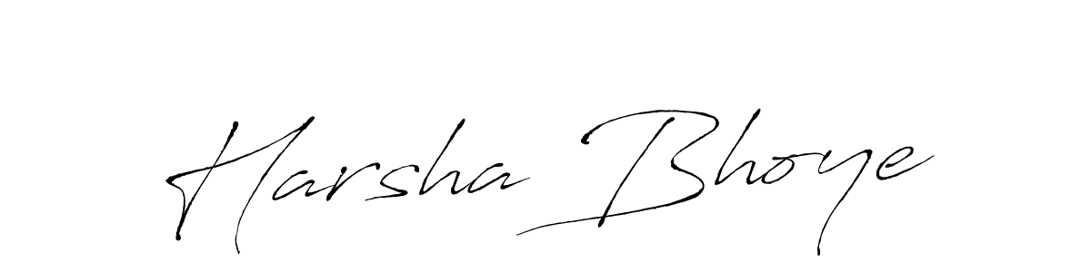 The best way (Antro_Vectra) to make a short signature is to pick only two or three words in your name. The name Harsha Bhoye include a total of six letters. For converting this name. Harsha Bhoye signature style 6 images and pictures png