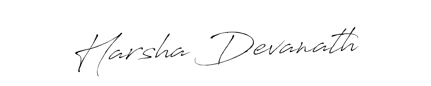 It looks lik you need a new signature style for name Harsha Devanath. Design unique handwritten (Antro_Vectra) signature with our free signature maker in just a few clicks. Harsha Devanath signature style 6 images and pictures png