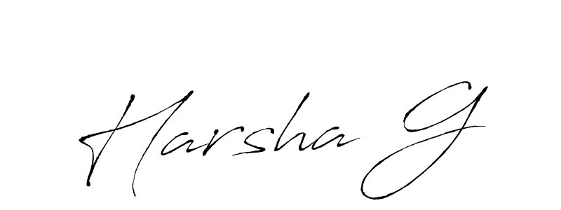 Best and Professional Signature Style for Harsha G. Antro_Vectra Best Signature Style Collection. Harsha G signature style 6 images and pictures png