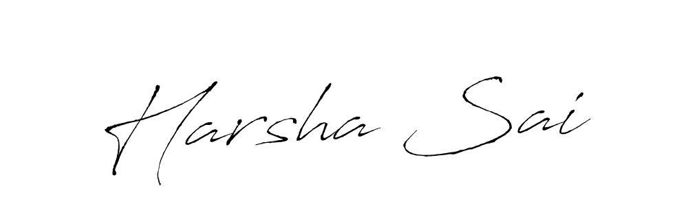 Use a signature maker to create a handwritten signature online. With this signature software, you can design (Antro_Vectra) your own signature for name Harsha Sai. Harsha Sai signature style 6 images and pictures png
