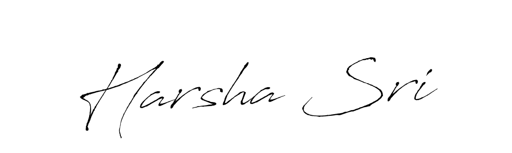 Design your own signature with our free online signature maker. With this signature software, you can create a handwritten (Antro_Vectra) signature for name Harsha Sri. Harsha Sri signature style 6 images and pictures png