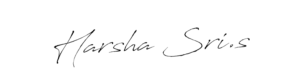 Use a signature maker to create a handwritten signature online. With this signature software, you can design (Antro_Vectra) your own signature for name Harsha Sri.s. Harsha Sri.s signature style 6 images and pictures png