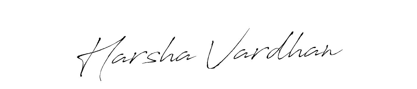 Harsha Vardhan stylish signature style. Best Handwritten Sign (Antro_Vectra) for my name. Handwritten Signature Collection Ideas for my name Harsha Vardhan. Harsha Vardhan signature style 6 images and pictures png