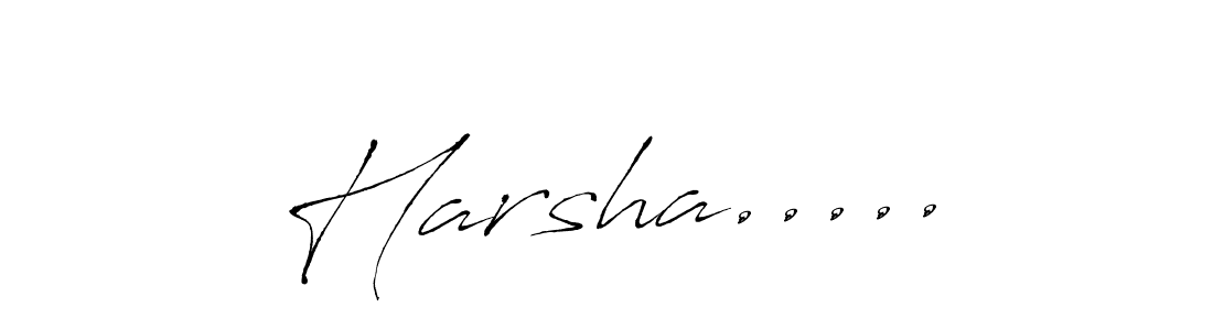 Make a beautiful signature design for name Harsha...... Use this online signature maker to create a handwritten signature for free. Harsha..... signature style 6 images and pictures png