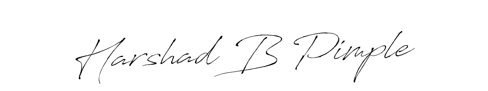 Once you've used our free online signature maker to create your best signature Antro_Vectra style, it's time to enjoy all of the benefits that Harshad B Pimple name signing documents. Harshad B Pimple signature style 6 images and pictures png
