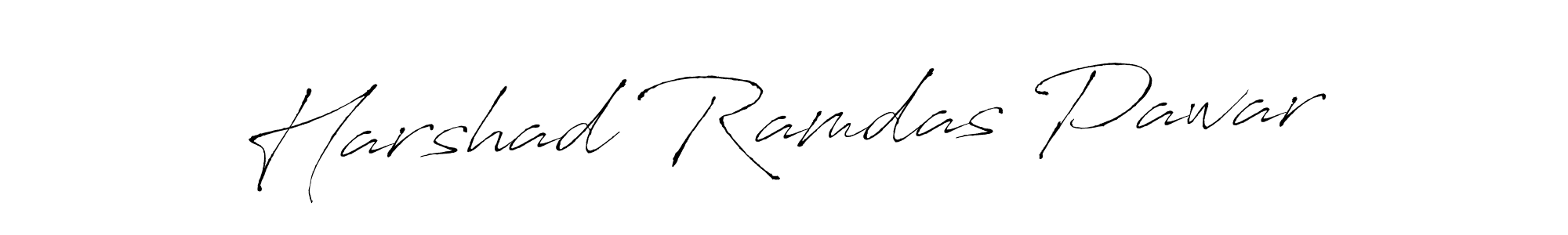 Antro_Vectra is a professional signature style that is perfect for those who want to add a touch of class to their signature. It is also a great choice for those who want to make their signature more unique. Get Harshad Ramdas Pawar name to fancy signature for free. Harshad Ramdas Pawar signature style 6 images and pictures png