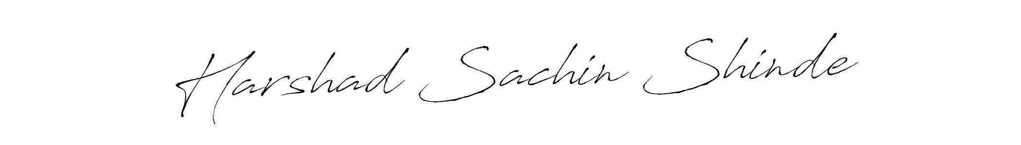 Also You can easily find your signature by using the search form. We will create Harshad Sachin Shinde name handwritten signature images for you free of cost using Antro_Vectra sign style. Harshad Sachin Shinde signature style 6 images and pictures png