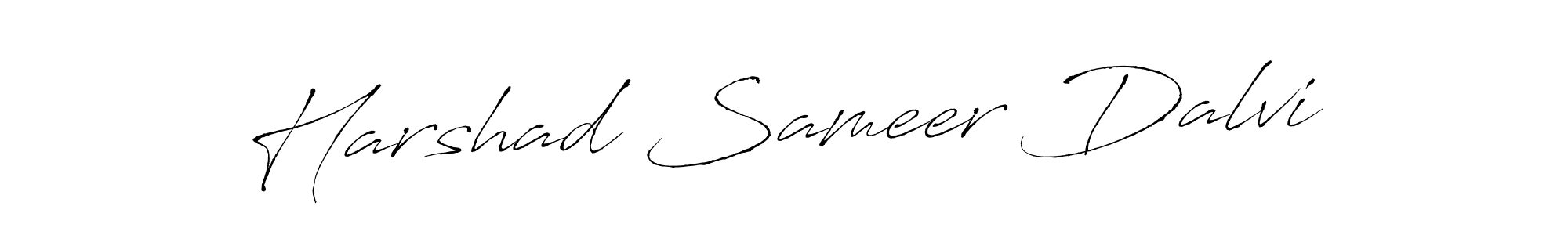 Make a beautiful signature design for name Harshad Sameer Dalvi. Use this online signature maker to create a handwritten signature for free. Harshad Sameer Dalvi signature style 6 images and pictures png