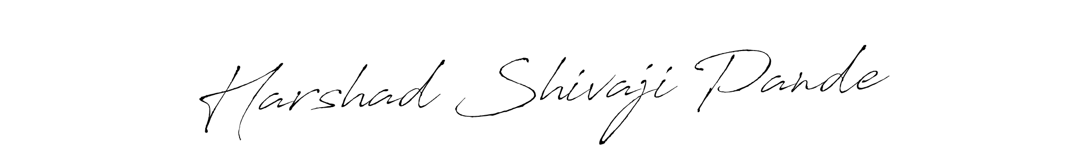 This is the best signature style for the Harshad Shivaji Pande name. Also you like these signature font (Antro_Vectra). Mix name signature. Harshad Shivaji Pande signature style 6 images and pictures png