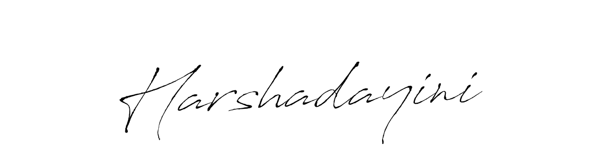 Use a signature maker to create a handwritten signature online. With this signature software, you can design (Antro_Vectra) your own signature for name Harshadayini. Harshadayini signature style 6 images and pictures png