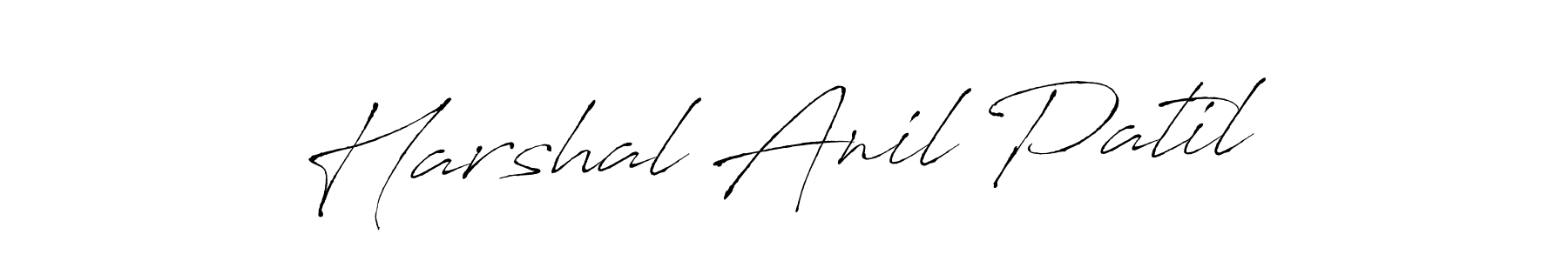 It looks lik you need a new signature style for name Harshal Anil Patil. Design unique handwritten (Antro_Vectra) signature with our free signature maker in just a few clicks. Harshal Anil Patil signature style 6 images and pictures png