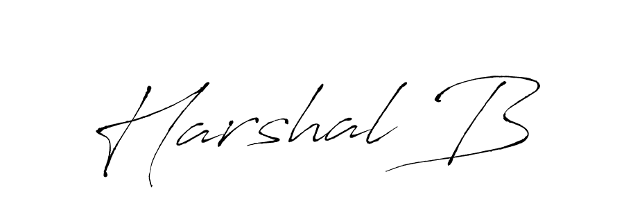Also You can easily find your signature by using the search form. We will create Harshal B name handwritten signature images for you free of cost using Antro_Vectra sign style. Harshal B signature style 6 images and pictures png