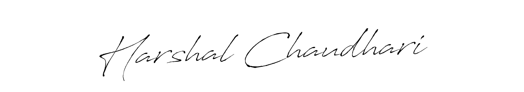 Use a signature maker to create a handwritten signature online. With this signature software, you can design (Antro_Vectra) your own signature for name Harshal Chaudhari. Harshal Chaudhari signature style 6 images and pictures png