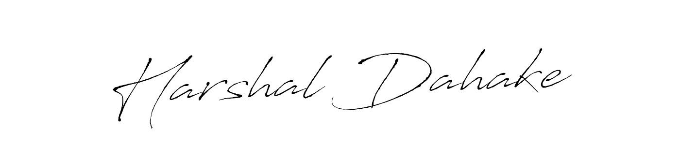 It looks lik you need a new signature style for name Harshal Dahake. Design unique handwritten (Antro_Vectra) signature with our free signature maker in just a few clicks. Harshal Dahake signature style 6 images and pictures png