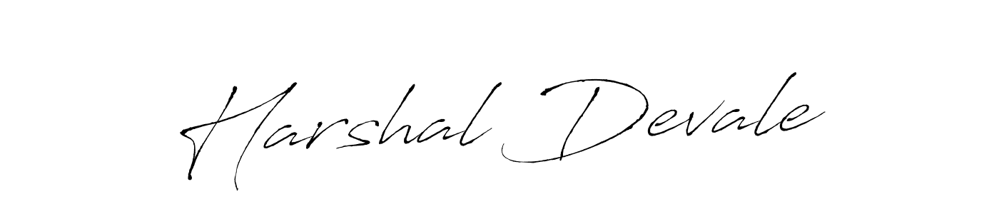 How to make Harshal Devale signature? Antro_Vectra is a professional autograph style. Create handwritten signature for Harshal Devale name. Harshal Devale signature style 6 images and pictures png