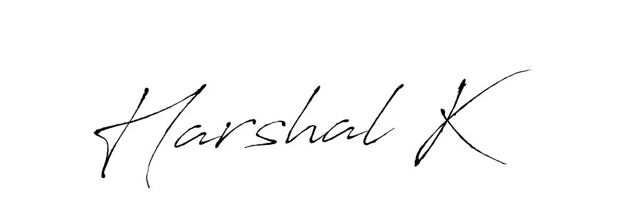 This is the best signature style for the Harshal K name. Also you like these signature font (Antro_Vectra). Mix name signature. Harshal K signature style 6 images and pictures png