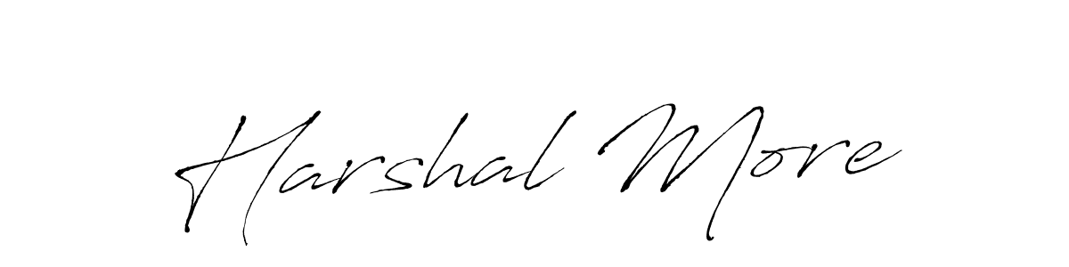 Create a beautiful signature design for name Harshal More. With this signature (Antro_Vectra) fonts, you can make a handwritten signature for free. Harshal More signature style 6 images and pictures png
