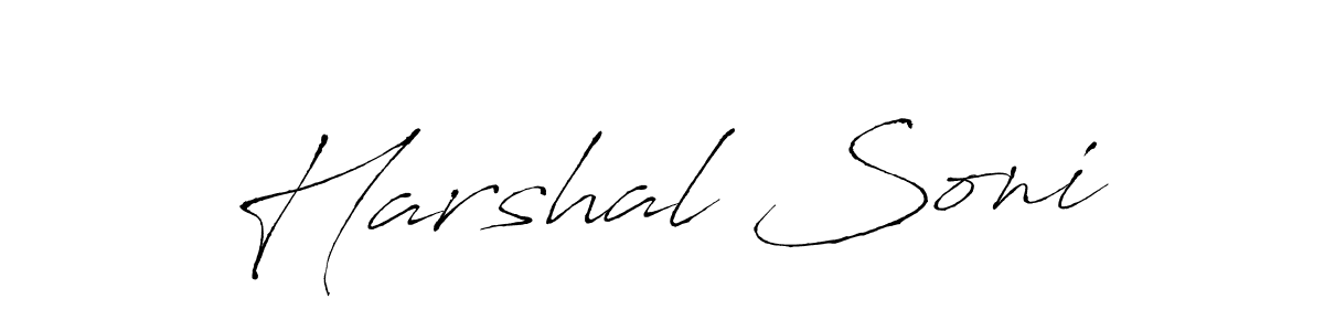 Similarly Antro_Vectra is the best handwritten signature design. Signature creator online .You can use it as an online autograph creator for name Harshal Soni. Harshal Soni signature style 6 images and pictures png