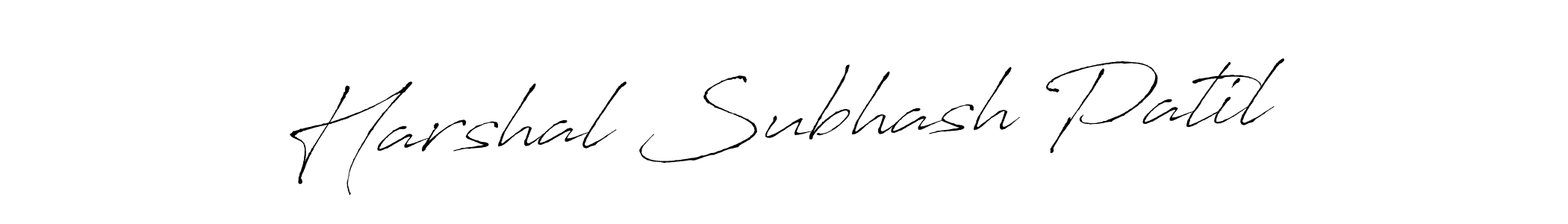 How to make Harshal Subhash Patil signature? Antro_Vectra is a professional autograph style. Create handwritten signature for Harshal Subhash Patil name. Harshal Subhash Patil signature style 6 images and pictures png