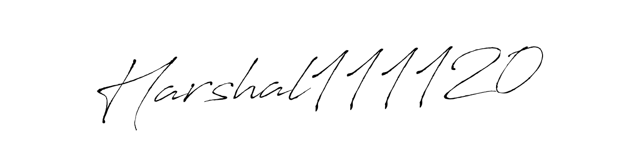 Also we have Harshal111120 name is the best signature style. Create professional handwritten signature collection using Antro_Vectra autograph style. Harshal111120 signature style 6 images and pictures png
