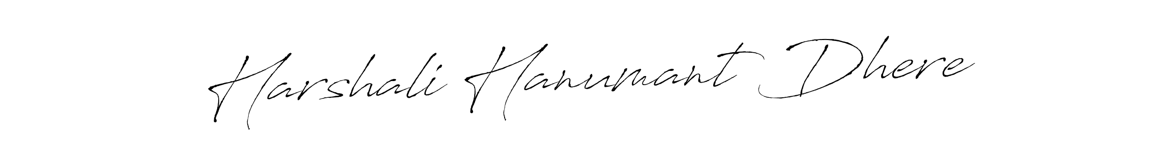 Once you've used our free online signature maker to create your best signature Antro_Vectra style, it's time to enjoy all of the benefits that Harshali Hanumant Dhere name signing documents. Harshali Hanumant Dhere signature style 6 images and pictures png