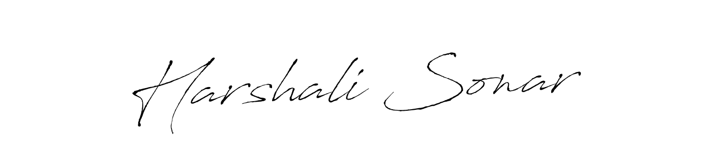 Make a beautiful signature design for name Harshali Sonar. Use this online signature maker to create a handwritten signature for free. Harshali Sonar signature style 6 images and pictures png
