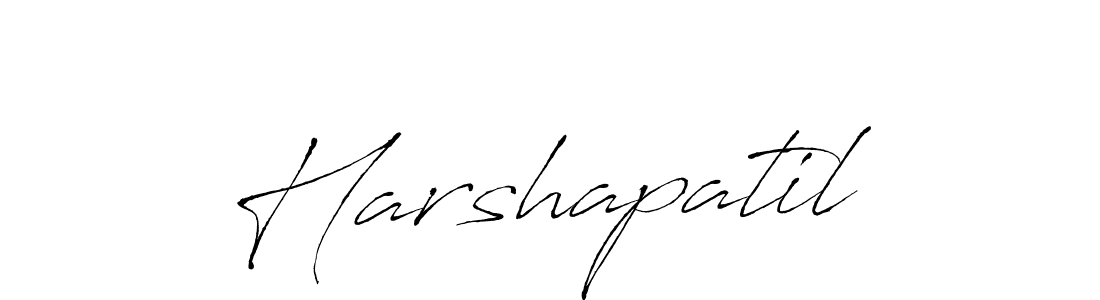 The best way (Antro_Vectra) to make a short signature is to pick only two or three words in your name. The name Harshapatil include a total of six letters. For converting this name. Harshapatil signature style 6 images and pictures png