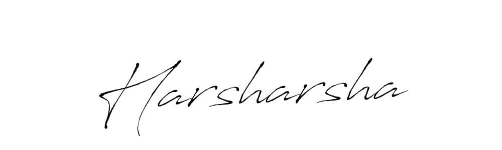 How to make Harsharsha name signature. Use Antro_Vectra style for creating short signs online. This is the latest handwritten sign. Harsharsha signature style 6 images and pictures png