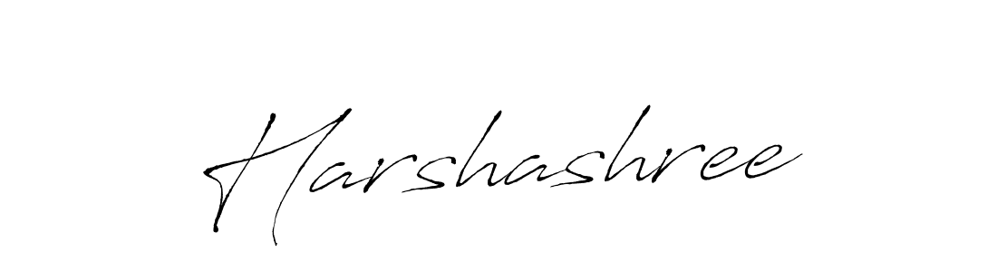 How to make Harshashree signature? Antro_Vectra is a professional autograph style. Create handwritten signature for Harshashree name. Harshashree signature style 6 images and pictures png