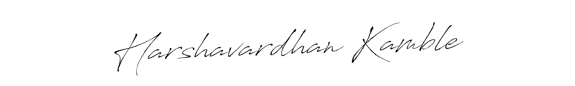 It looks lik you need a new signature style for name Harshavardhan Kamble. Design unique handwritten (Antro_Vectra) signature with our free signature maker in just a few clicks. Harshavardhan Kamble signature style 6 images and pictures png