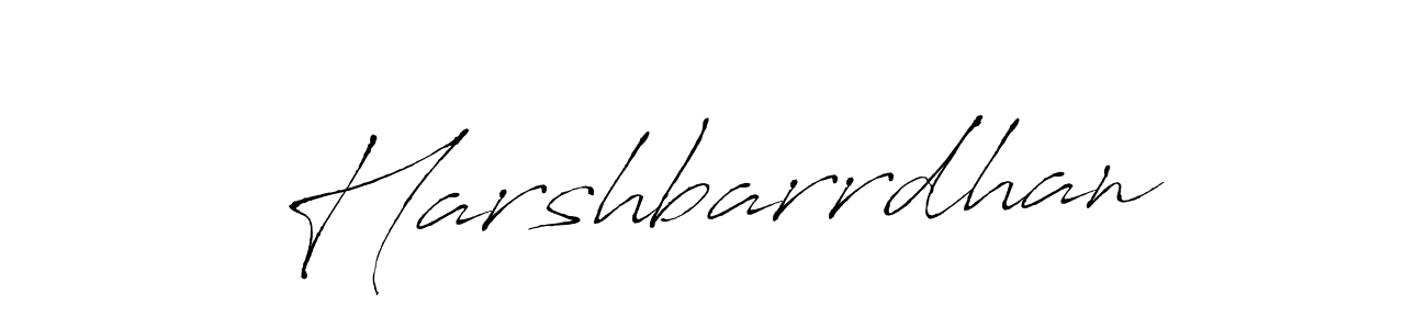 Create a beautiful signature design for name Harshbarrdhan. With this signature (Antro_Vectra) fonts, you can make a handwritten signature for free. Harshbarrdhan signature style 6 images and pictures png