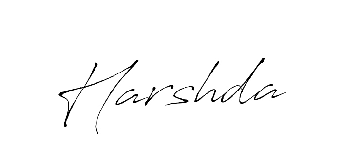 How to make Harshda name signature. Use Antro_Vectra style for creating short signs online. This is the latest handwritten sign. Harshda signature style 6 images and pictures png