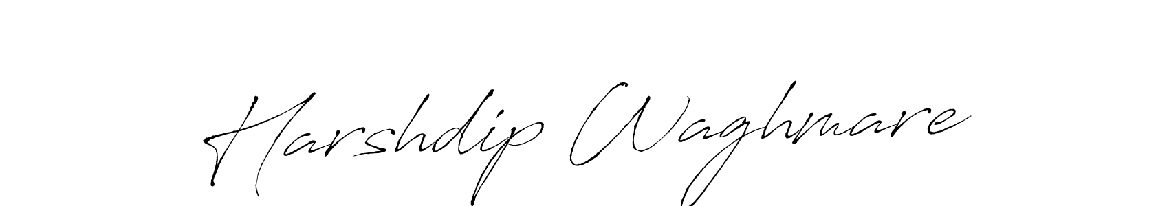 Also we have Harshdip Waghmare name is the best signature style. Create professional handwritten signature collection using Antro_Vectra autograph style. Harshdip Waghmare signature style 6 images and pictures png