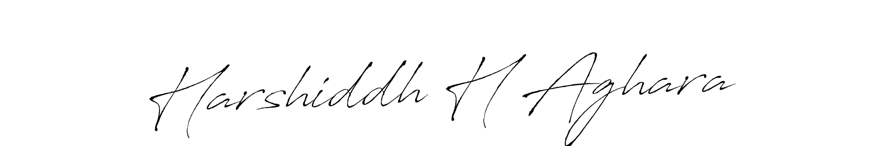 It looks lik you need a new signature style for name Harshiddh H Aghara. Design unique handwritten (Antro_Vectra) signature with our free signature maker in just a few clicks. Harshiddh H Aghara signature style 6 images and pictures png