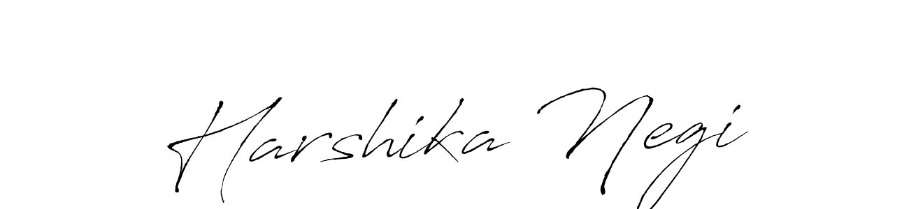 Antro_Vectra is a professional signature style that is perfect for those who want to add a touch of class to their signature. It is also a great choice for those who want to make their signature more unique. Get Harshika Negi name to fancy signature for free. Harshika Negi signature style 6 images and pictures png