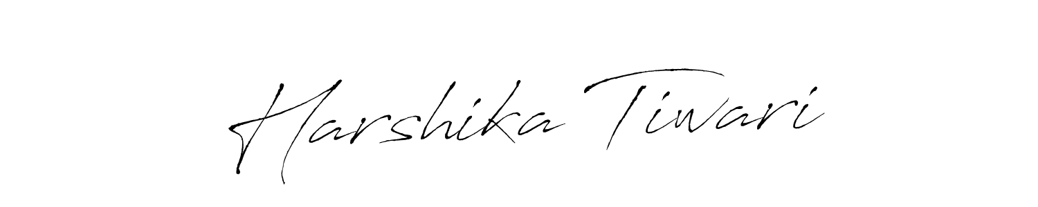 You should practise on your own different ways (Antro_Vectra) to write your name (Harshika Tiwari) in signature. don't let someone else do it for you. Harshika Tiwari signature style 6 images and pictures png