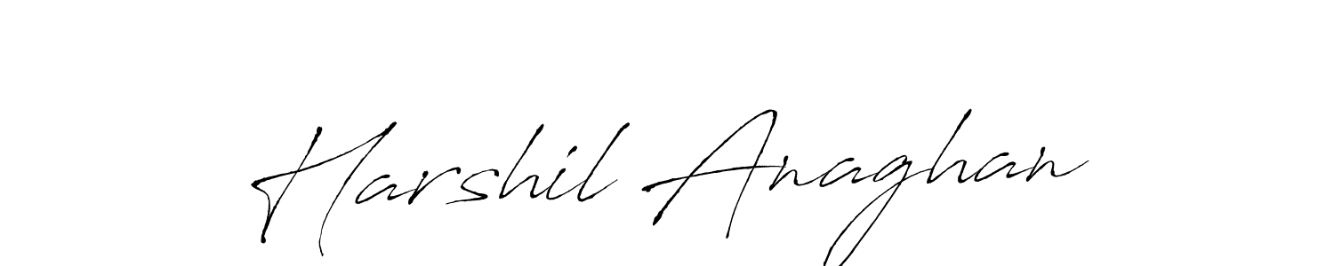This is the best signature style for the Harshil Anaghan name. Also you like these signature font (Antro_Vectra). Mix name signature. Harshil Anaghan signature style 6 images and pictures png