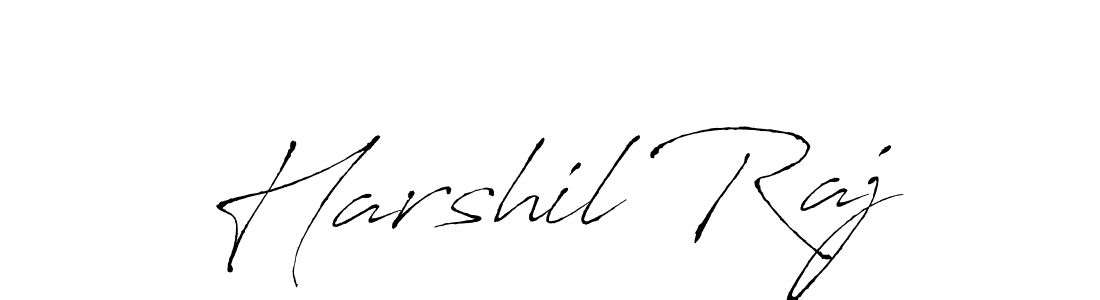 Antro_Vectra is a professional signature style that is perfect for those who want to add a touch of class to their signature. It is also a great choice for those who want to make their signature more unique. Get Harshil Raj name to fancy signature for free. Harshil Raj signature style 6 images and pictures png