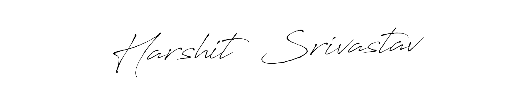 The best way (Antro_Vectra) to make a short signature is to pick only two or three words in your name. The name Harshit  Srivastav include a total of six letters. For converting this name. Harshit  Srivastav signature style 6 images and pictures png