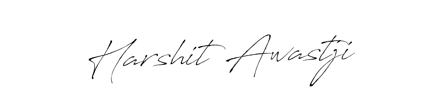 The best way (Antro_Vectra) to make a short signature is to pick only two or three words in your name. The name Harshit Awastji include a total of six letters. For converting this name. Harshit Awastji signature style 6 images and pictures png