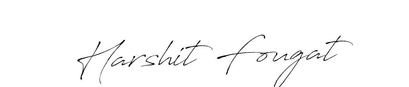 This is the best signature style for the Harshit Fougat name. Also you like these signature font (Antro_Vectra). Mix name signature. Harshit Fougat signature style 6 images and pictures png