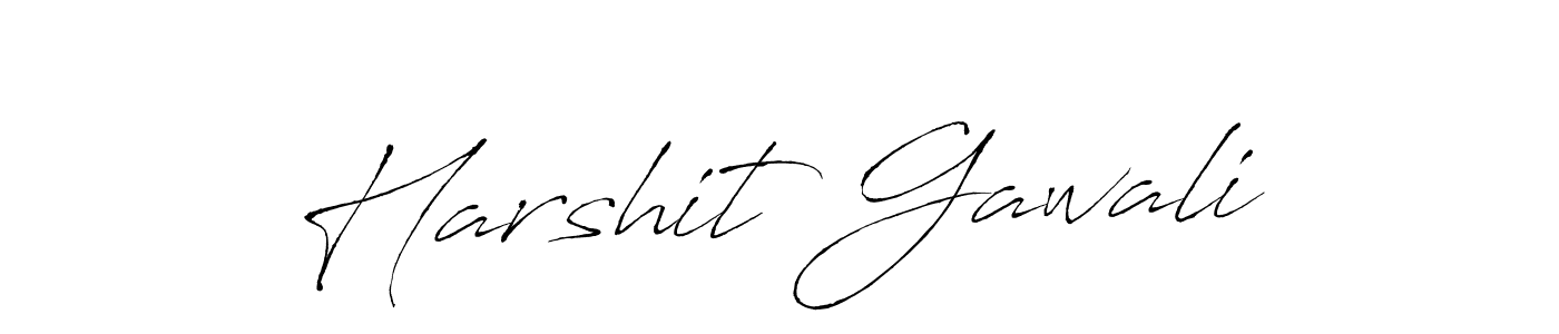 This is the best signature style for the Harshit Gawali name. Also you like these signature font (Antro_Vectra). Mix name signature. Harshit Gawali signature style 6 images and pictures png