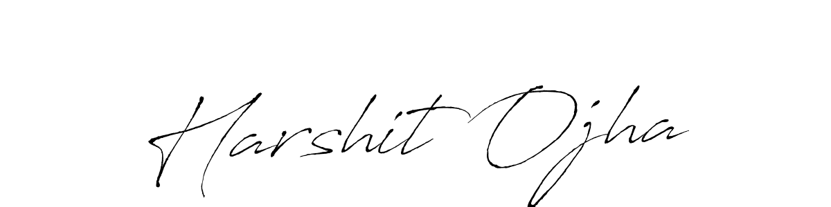 Also we have Harshit Ojha name is the best signature style. Create professional handwritten signature collection using Antro_Vectra autograph style. Harshit Ojha signature style 6 images and pictures png